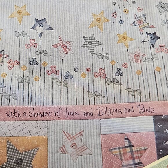 Daisy Kingdom Quick Quilt Kitty Angel Panel Ket 0137 04001 Preprinted 36 x 45 - Picture 9 of 13